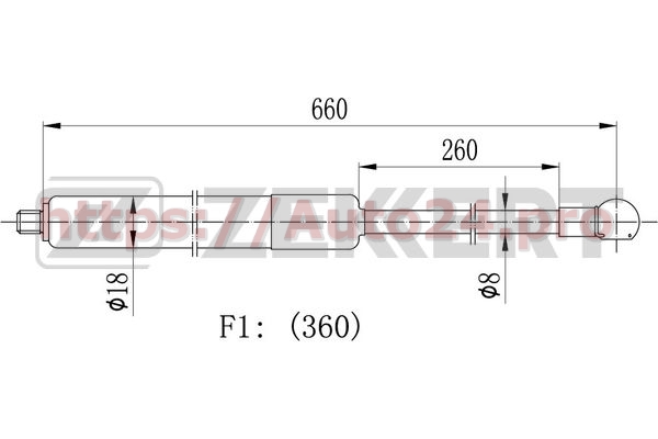 GF-2132 Zekkert для BMW 51248149328