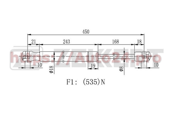 GF-2135 Zekkert для VAG 1K6827550D
