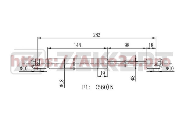 GF-2146 Zekkert для MERCEDES-BENZ 1717500036