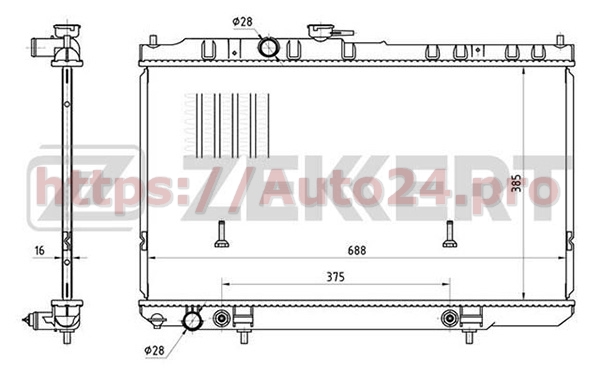 MK-1005 Zekkert для NISSAN 2140095F0G