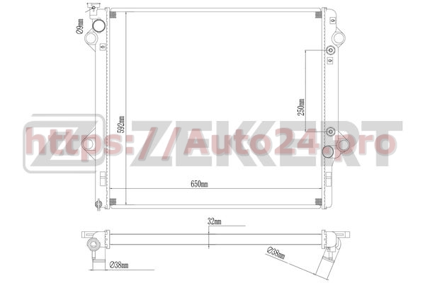 MK-1006 Zekkert для NISSAN 2140095F0H