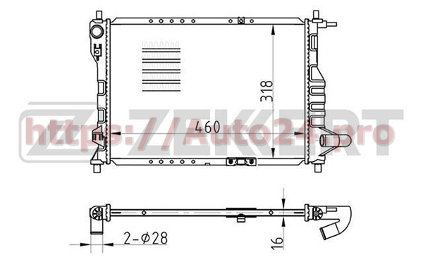 MK-1007 Zekkert для GMC 96477777