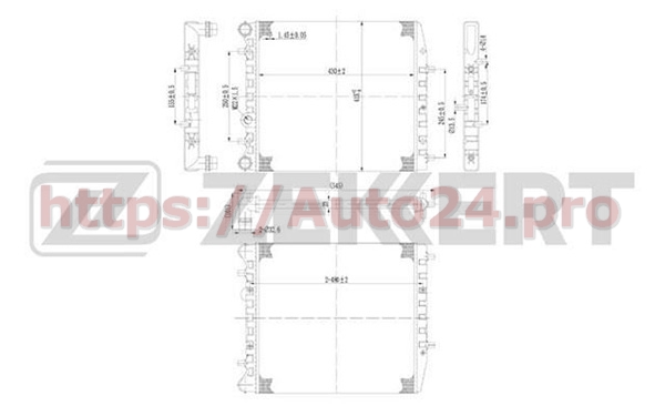 MK-1008 Zekkert для VAG 6Q0121253BT