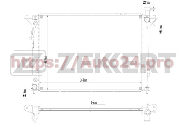 MK-1010 Zekkert для FORD 87BB8005GA