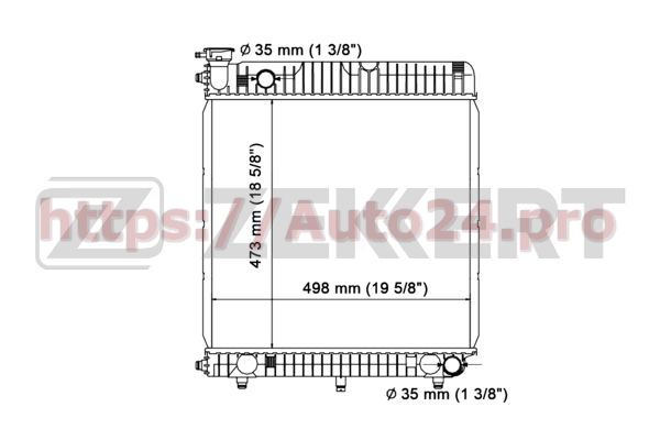 MK-1012 Zekkert для MERCEDES-BENZ A6015007003