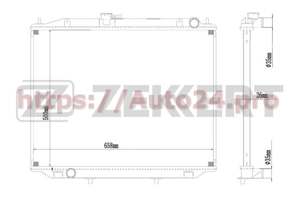 MK-1016 Zekkert для FORD 92VB8005CA