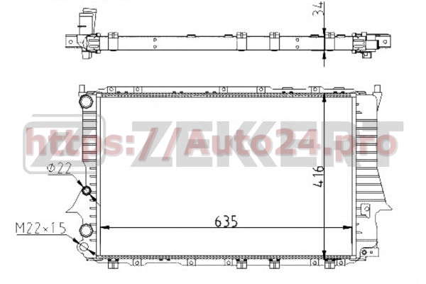 MK-1023 Zekkert для VAG 4A0121251A