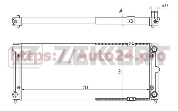 MK-1031 Zekkert для VAG 353121253G