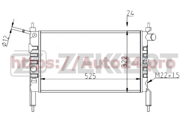 MK-1035 Zekkert для VAUXHALL 90412252