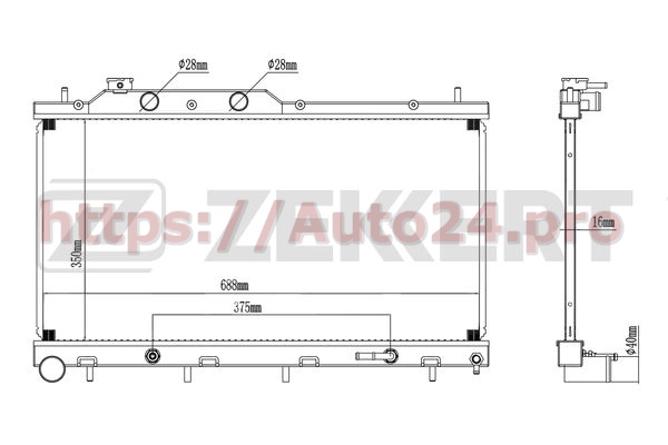 MK-1045 Zekkert для SSANGYONG 2131009150