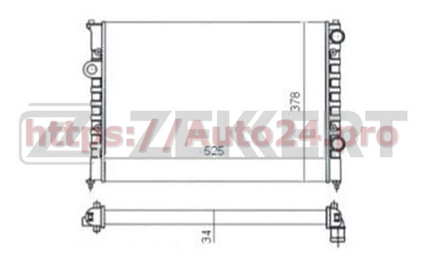 MK-1053 Zekkert для VAG 3A0121253