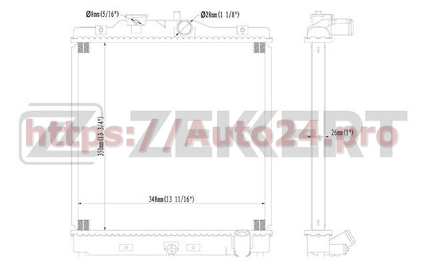MK-1056 Zekkert для HONDA 19010P01004