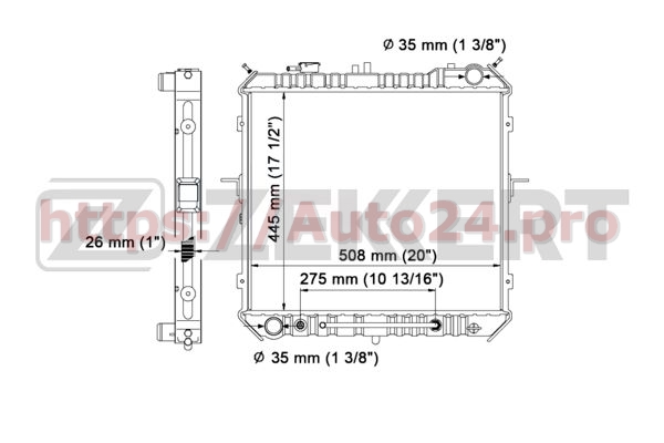 MK-1063 Zekkert для KIA OK02215200A