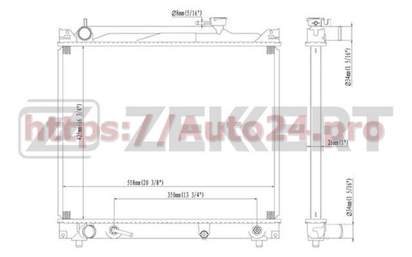 MK-1070 Zekkert для SUZUKI 1770077E30