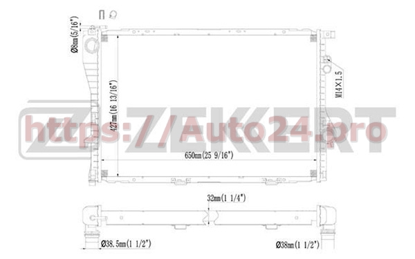 MK-1071 Zekkert для BMW 1436061