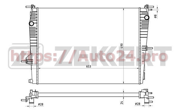 MK-1073 Zekkert для RENAULT 214100067R