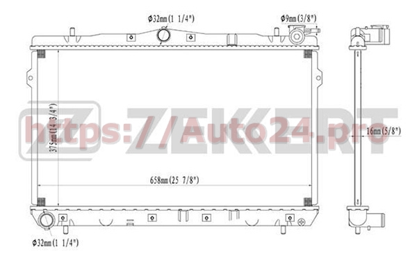 MK-1080 Zekkert для HYUNDAI 2531029010