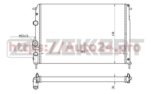 MK-1082 Zekkert для RENAULT 7711135327
