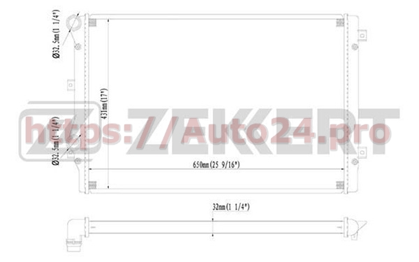 MK-1092 Zekkert для VAG 1K0198251CS
