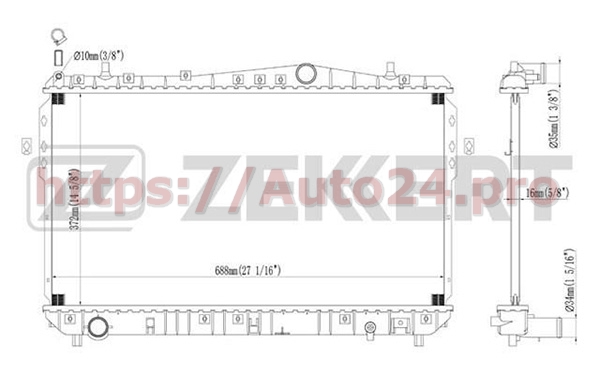 MK-1094 Zekkert для DAEWOO 96553422