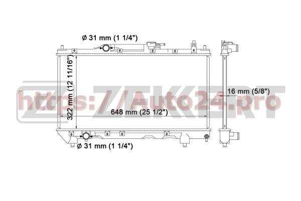 MK-1109 Zekkert для TOYOTA 1640002310