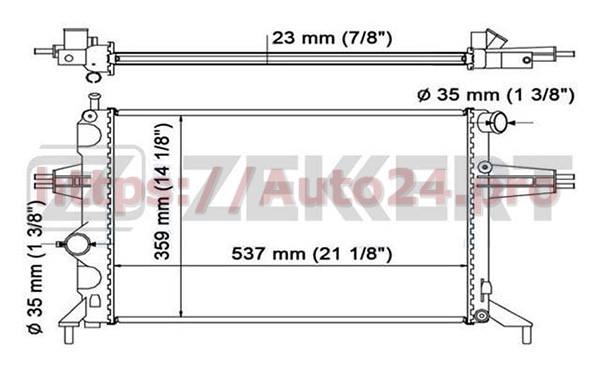 MK-1112 Zekkert для VAUXHALL 90770725
