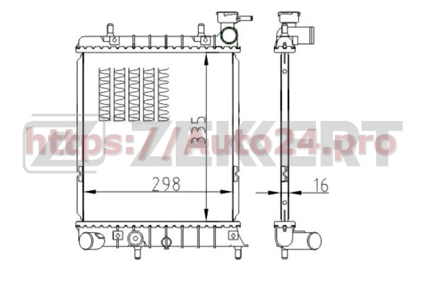 MK-1142 Zekkert для HYUNDAI 2531025Q11