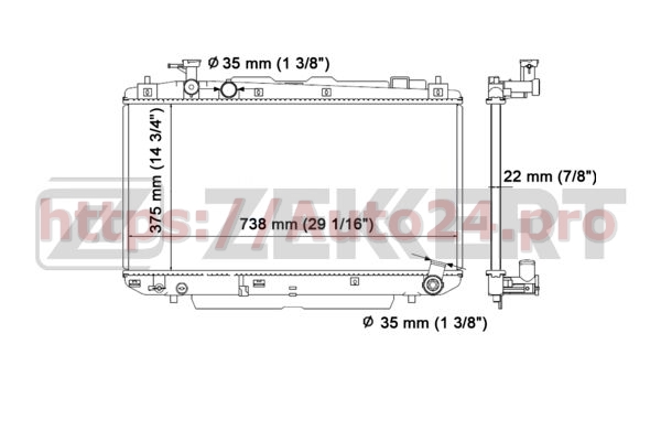 MK-1151 Zekkert для TOYOTA 1640028170