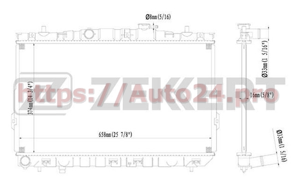 MK-1153 Zekkert для HYUNDAI 253102C105