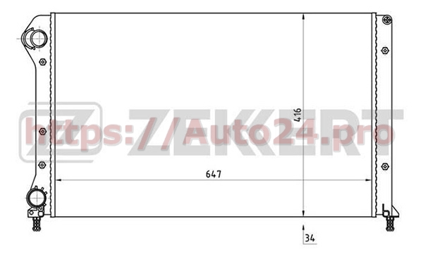 MK-1159 Zekkert для ALFA ROMEOFIATLANCIA 46749005