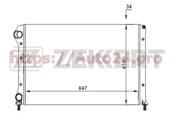 MK-1160 Zekkert для ALFA ROMEOFIATLANCIA K46803035