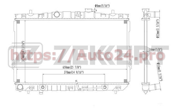 MK-1165 Zekkert для HYUNDAI 253102D216