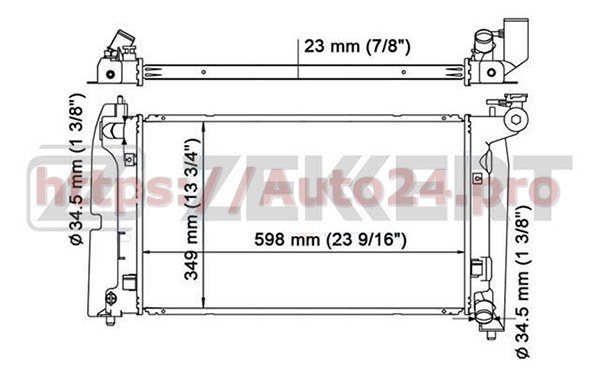 MK-1167 Zekkert для TOYOTA 1640021140