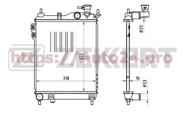 MK-1174 Zekkert для HYUNDAI 253101C200