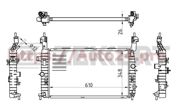MK-1175 Zekkert для VAUXHALL 1300253