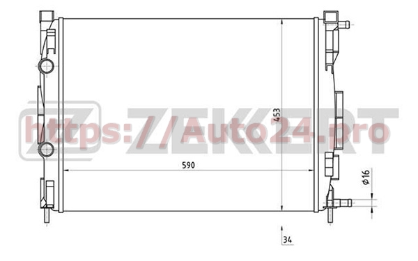 MK-1176 Zekkert для RENAULT 7711135784