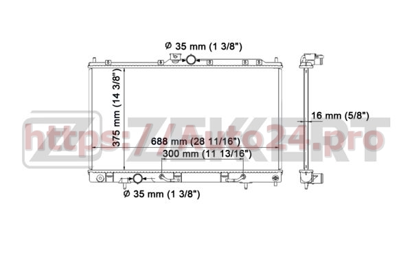 MK-1186 Zekkert для MITSUBISHI MR968858