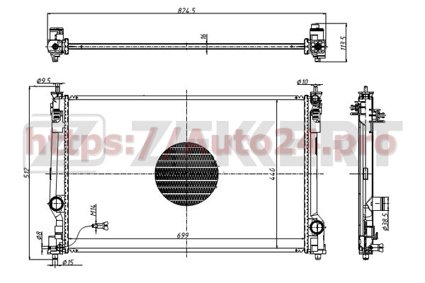 MK-1189 Zekkert для KIA 253102F020