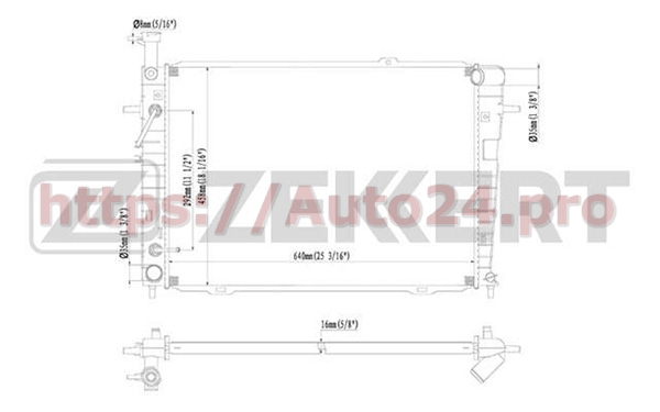 MK-1191 Zekkert для KIA 253102E821