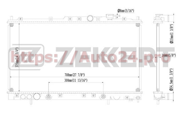 MK-1211 Zekkert для MITSUBISHI MR312229