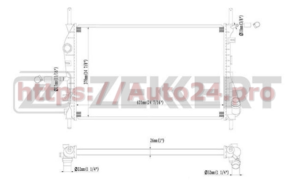 MK-1216 Zekkert для FORD 2S718005DC