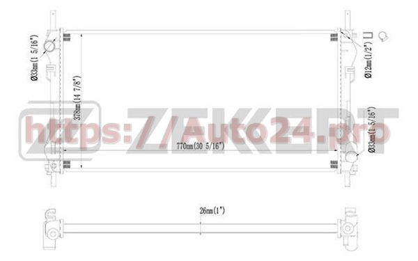 MK-1229 Zekkert для FORD 4084418