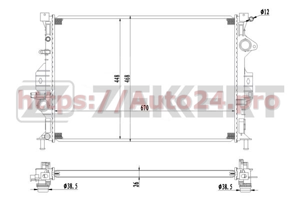 MK-1230 Zekkert для VOLVO 1420158