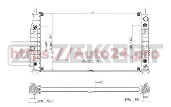 MK-1233 Zekkert для GMC K5093165AA