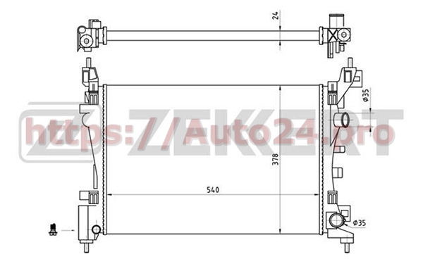 MK-1242 Zekkert для VAUXHALL 13399871