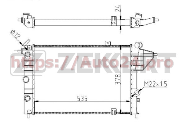 MK-1264 Zekkert для VAUXHALL 52450802