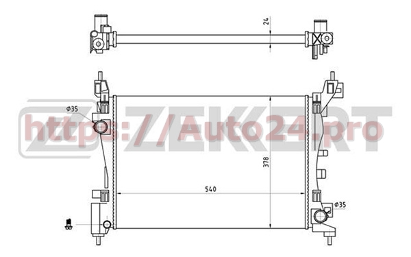 MK-1280 Zekkert для ALFA ROMEOFIATLANCIA 51864284