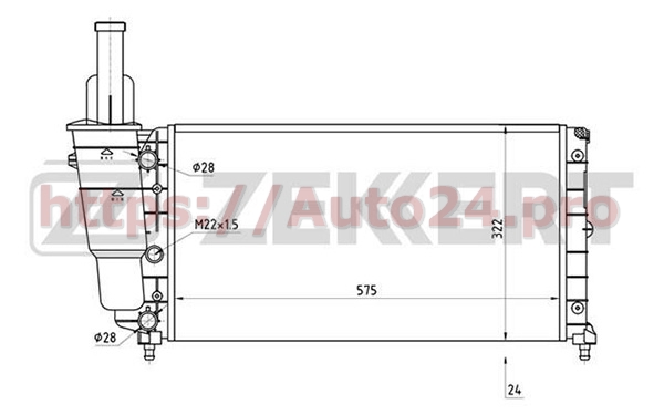 MK-1310 Zekkert для ALFA ROMEOFIATLANCIA 71736187