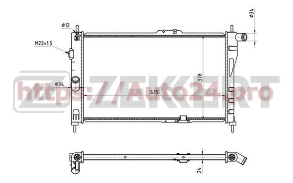 MK-1328 Zekkert для DAEWOO 96109532