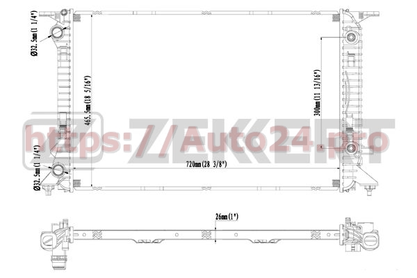 MK-1367 Zekkert для VAG 8K0121251K